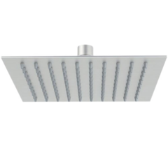 Remer X Style Inox SS357UFS40X Верхний душ с шарнирным соединением 40 см, цвет: нержавеющая сталь фото