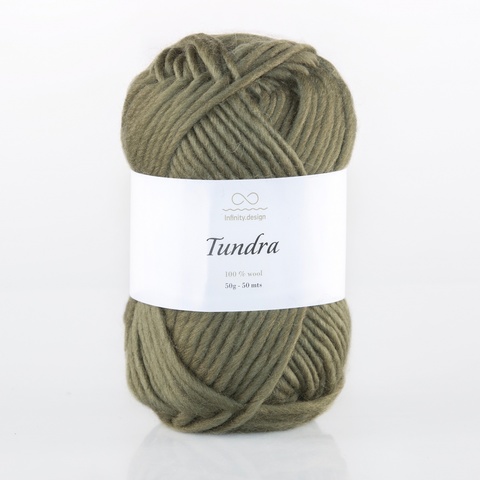 Пряжа Infinity Tundra 9354 хаки