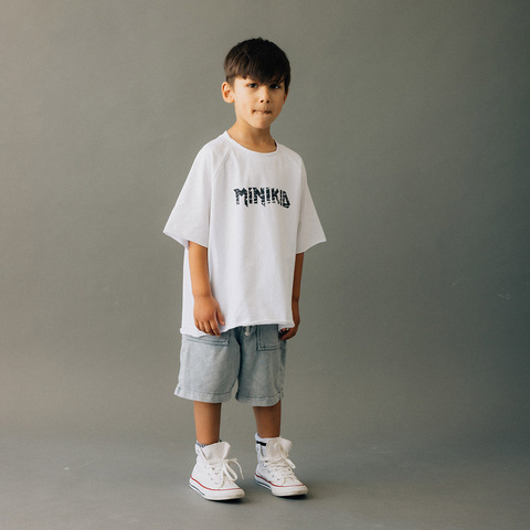 Шорты от бренда Minikid (Vintage GREY Patched)
