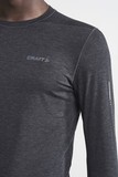 Рубашка Craft Sub Zero Ls Wool Tee мужская с шерстью