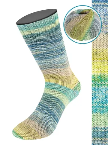 Пряжа Lana Grossa Meilenweit 100 Cotton Bamboo Positano 2567