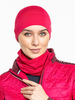 Женская спортивная шапка Moax Tista Pony Tail брусничная - 2