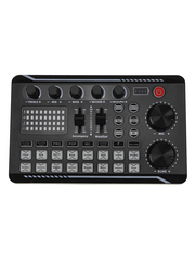 Звуковая карта F998 Live Sound эффектами для караоке, TikTok, YouTube, прямых трансляций, записи игр