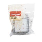 Переключатель одноклавишный - Legrand SUNO - 10АХ 250В безвинтовые зажимы - Алюминий — фото 2