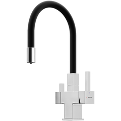 Sancos Arno SC4005CH Смеситель для кухни с гибким изливом и возможностью подключения фильтра для воды, цвет: хром фото