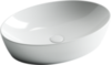 Ceramica Nova Element CN5018 Умывальник чаша накладная овальная, 62.5x42, цвет: белый