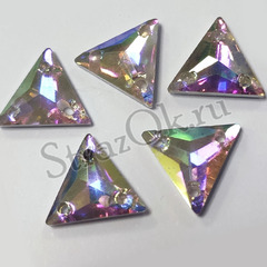 Стразы пришивные Triangle Crystal AB, Кристал АБ для костюма для фигурного катания