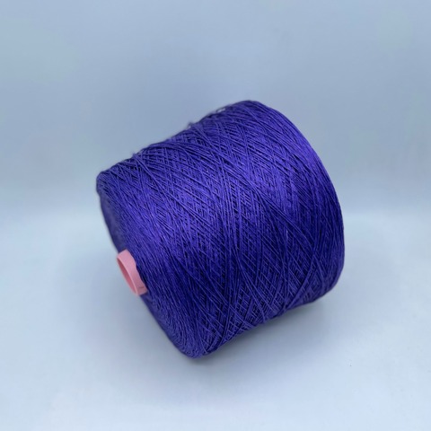 Бобинная пряжа (пр.Италия), art-Frescolino , 500м/100гр. 100% Лен цвет-Насыщенно-фиолетовый, арт.30017