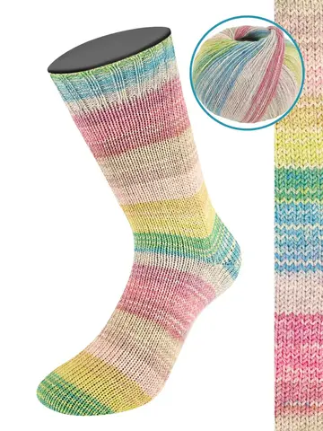 Пряжа Lana Grossa Meilenweit 100 Cotton Bamboo Positano 2565