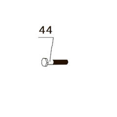 Запчасть №44 для PAG-PC84. Винт