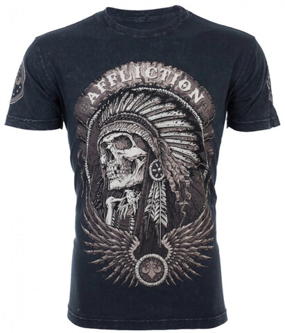 Affliction | Футболка мужская Thunderfoot A9424 перед