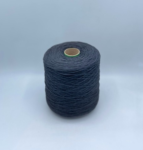 Бобинная пряжа (пр.Италия), art.Cotone, 350м/100 гр. 100%Хлопок, цвет-Темно-серый , арт.34829