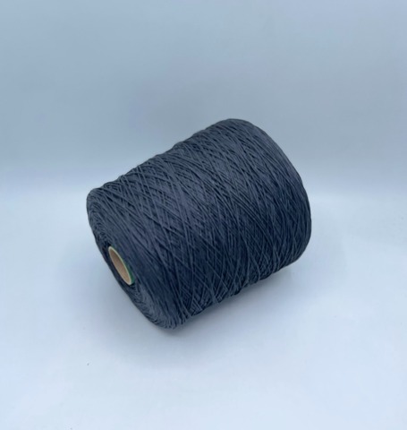 Бобинная пряжа (пр.Италия), art.Cotone, 350м/100 гр. 100%Хлопок, цвет-Темно-серый , арт.34829
