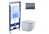 Aquatek SET Aquatek ЕВРОПА-MW SET Aquatek ЕВРОПА-MW (рама Aquatek INS-0000010 + клавиша KDI-0000054 + унитаз ЕВРОПА AQ1901-MW с тонким сиденьем soft-close)