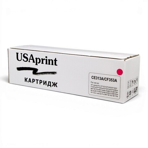 Картридж лазерный цветной USAprint 126A/130A Universal CE313A/CF353A пурпурный (magenta), до 1000 стр - купить в компании MAKtorg