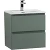 BelBagno KRAFT 39-500/390-2C-SO-VO База под раковину подвесная с фрезерованными ручками по всей длине фасада с 2 выкатн. ящ., Еловый Мат.,500x395x500