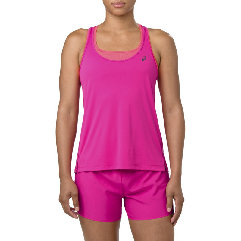 Asics Loose Tank майка для бега женская розовая