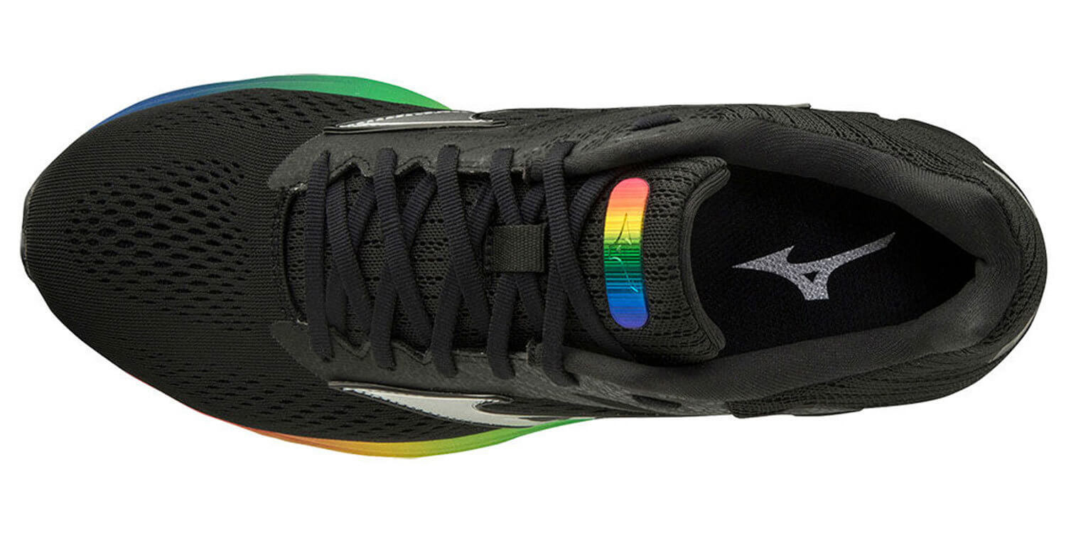 Mizuno Wave Rider 23 беговые кроссовки женские черные - 3