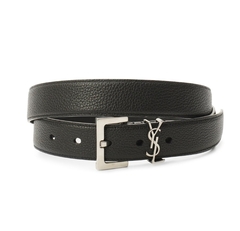 Ремень SAINT LAURENT с пряжкой CASSANDRE