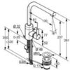 Kludi Zenta 382940575 Смеситель для раковины, цвет: хром