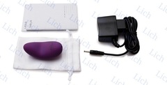 Сливовый шелковистый клиторальный стимулятор Lily (LELO)