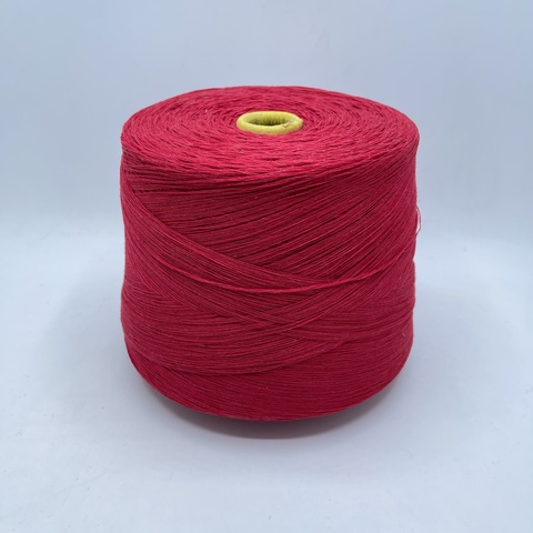 New MIll (пр.Италия), art-Eco 375м(смотка в 4 нити)/100гр,30%Хлопок 40%Меринос 20%Полиамид, цвет-Красно-малиновый. арт.24482