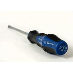 Отвертка Ultra Grip КОБАЛЬТ SL 4,0 х 100 мм CR-V, двухкомпонентная рукоятка (646-249)