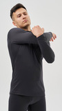 Комплект термобелья Nordski Intense Half Zip Grey мужской