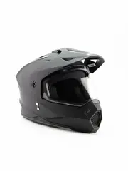 Мотошлем Motard SHOCK M3, чёрный матовый