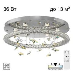 Потолочная светодиодная люстра Citilux Etera CL322050