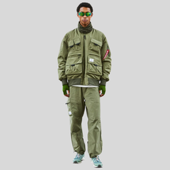 Бомбер Alpha Industries Multi Pocket Bomber Jacket OG-107 (Зеленый)