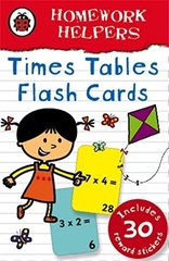 Times Table flash cards