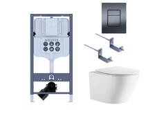Aquatek SET Aquatek ЛИБЕРТИ-PNN04 4в1 SET Aquatek ЛИБЕРТИ-PNN04 4в1 (рама Aquatek INSP-0000002 +крепёж KKI-0000002+клавиша PNN-0000004 +унитаз ЛИБЕРТИ AQ1999T-00 с тонким сиденьем sc) фото