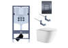 Aquatek SET Aquatek ЛИБЕРТИ-PNN04 4в1 SET Aquatek ЛИБЕРТИ-PNN04 4в1 (рама Aquatek INSP-0000002 +крепёж KKI-0000002+клавиша PNN-0000004 +унитаз ЛИБЕРТИ AQ1999T-00 с тонким сиденьем sc)