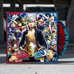 Виниловая пластинка OST — Persona 4 Arena & Ultimax (3 Red/Blue Splatter LP) (БАМП)