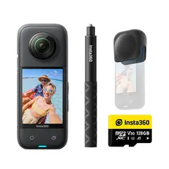 Экшн-камера Insta360 X3 Adventure Kit Bundle, Black (Черный)