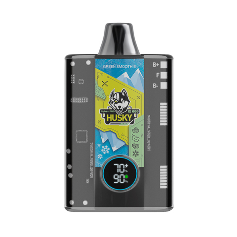 HUSKY CYBER PRO 12000 Ментол Груша Мята Лёд - Green Smoothie