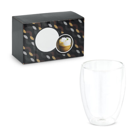 MACHIATO. Набор из 2 изотермических стеклянных стаканов