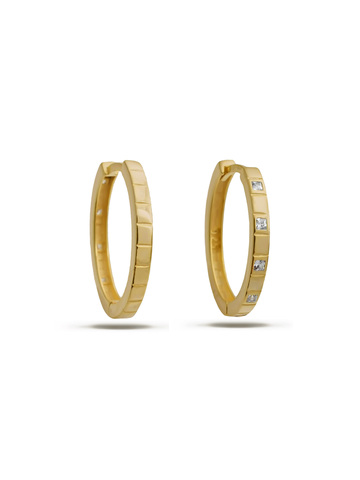 Серьги Эрраи, серебро 925, позолота 18k 6