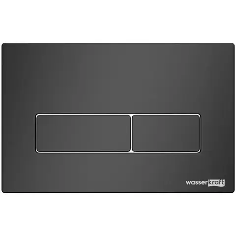 WasserKRAFT MB03 Кнопка смыва, цвет: чёрный