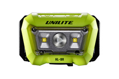 UNILITE HL-8R - Налобный сенсорный фонарь 475 Lm +275 Lm, 1500 mAh, IP65