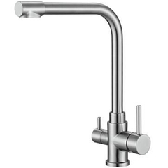 BelBagno BB-LAM15-IN Смеситель для кухни с краном для питьевой воды, цвет: серый фото