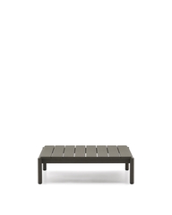 Журнальный столик Sorells из зеленого алюминия 89 x 91 см