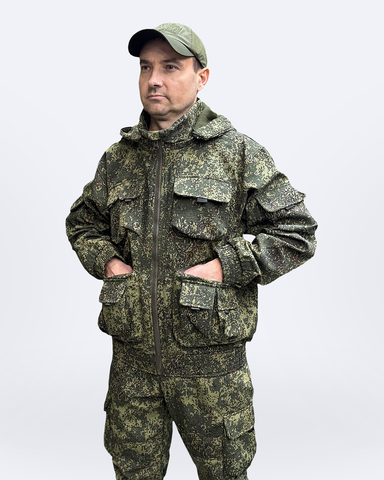 Костюм Горка на флисе, Цифровая флора