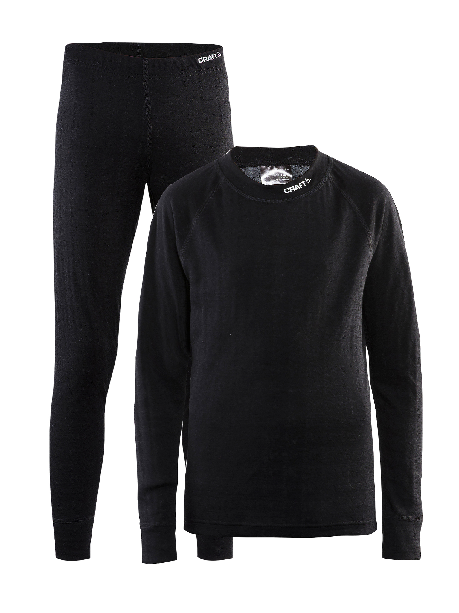 Комплект термобелья детский Craft Nordic Wool черный - 3