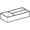 Geberit Xeno2 500.525.00.1 Вставка для выдвижного ящика T-образная, 32.3x6.2x15см, Серый / Меламин, древесная структура
