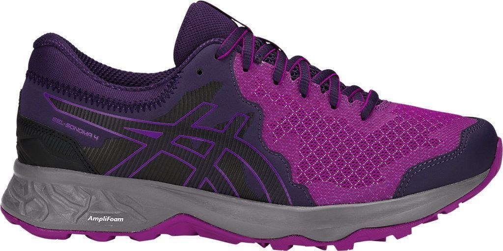 Asics Gel Sonoma 4 кроссовки для бега женские фиолетовые-черные