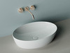 Ceramica Nova Element CN5018 Умывальник чаша накладная овальная, 62.5x42, цвет: белый