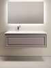 Sancos VR120LSM Тумба подвесная SANCOS Very  левая 1195х445х406, c одним  ящиком оснащенным доводчиками, Doha Soft , арт.VR120LSM