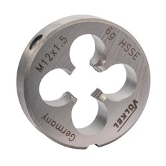Плашка М12х1,5 DINEN22568 HSSE 6g 38х10мм Volkel 56448